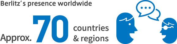 Berlitz’s presence worldwide Approx. 70 countries & regions