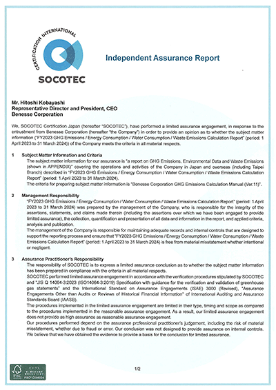 Independent Assurance Report1
