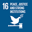 SDG 16 PEACE, JUSTICE, AND STRONG INSTITUTIONS