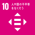 SDG 10 人や国の不平等をなくそう